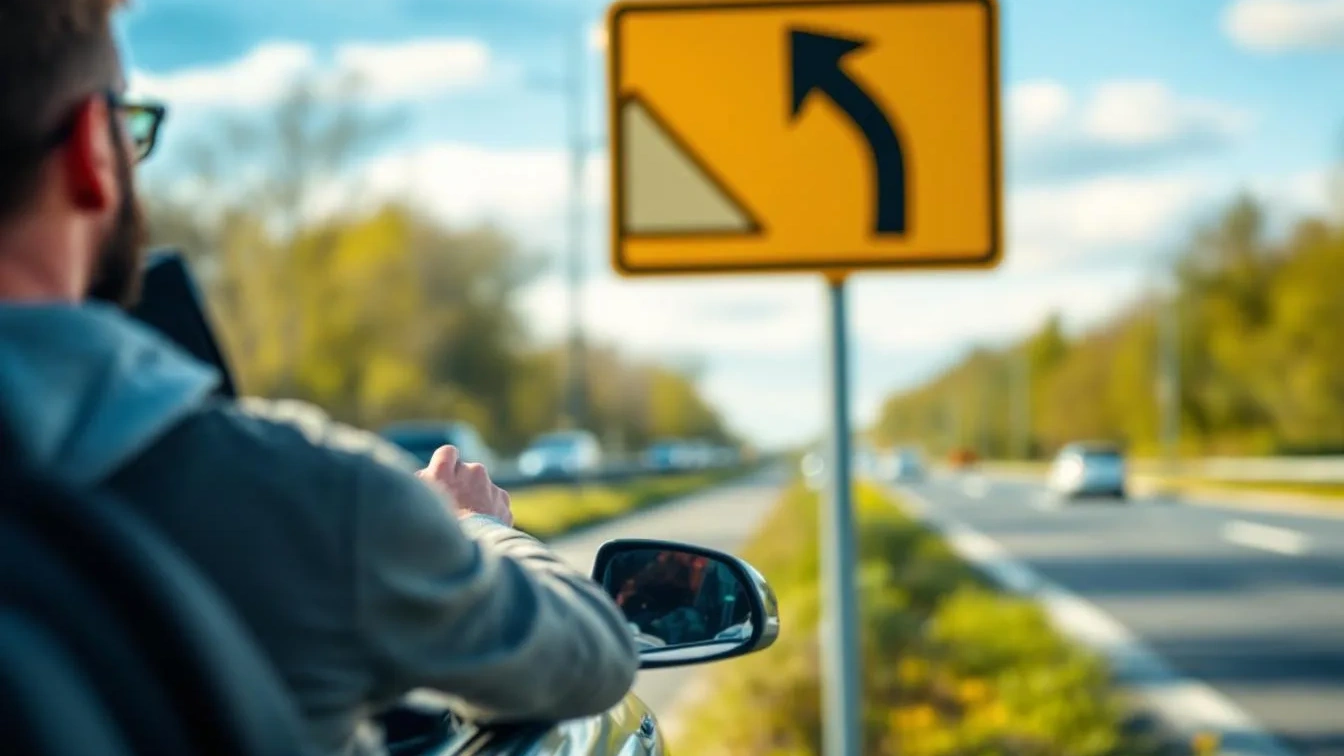Autobahn-Falle im März: Warum Sie bei dieser neuen Beschilderung sofort die Spur wechseln sollten
