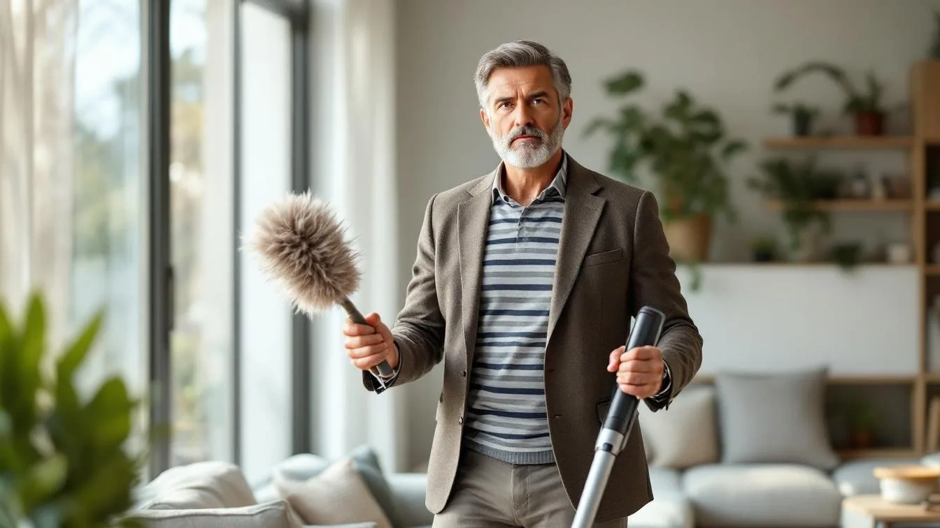 Die ewige Haushalts-Frage gelöst: Sollte man zuerst Staubwischen oder Staubsaugen?