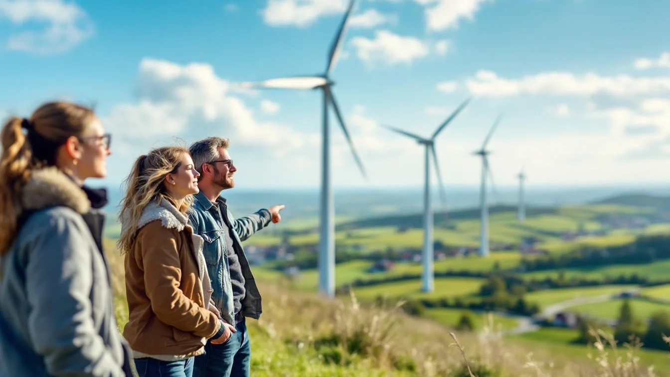 Energie der Zukunft: Warum moderne Windkraftprojekte oft für gespaltene Meinungen sorgen