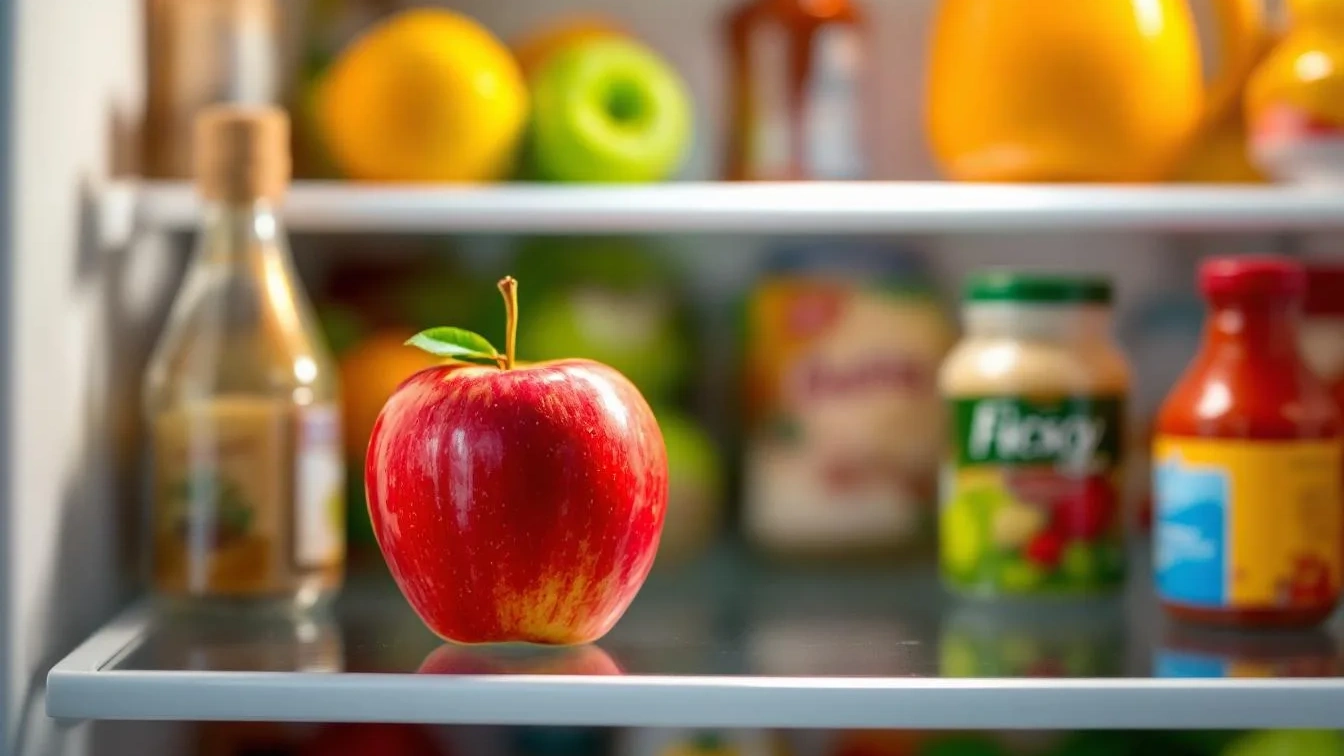 Frische-Hack: Wie ein einfacher Apfel unangenehme Gerüche im Kühlschrank neutralisiert