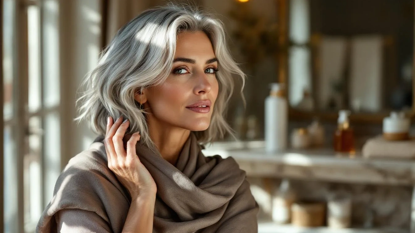 Graue Haare sanft kaschieren: Ein Profi verrät die effektivste Methode ohne Färben