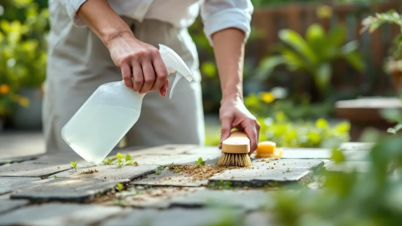 Hausmittel statt Chemie: Wie Sie Unkraut zwischen den Fliesen dauerhaft besiegen