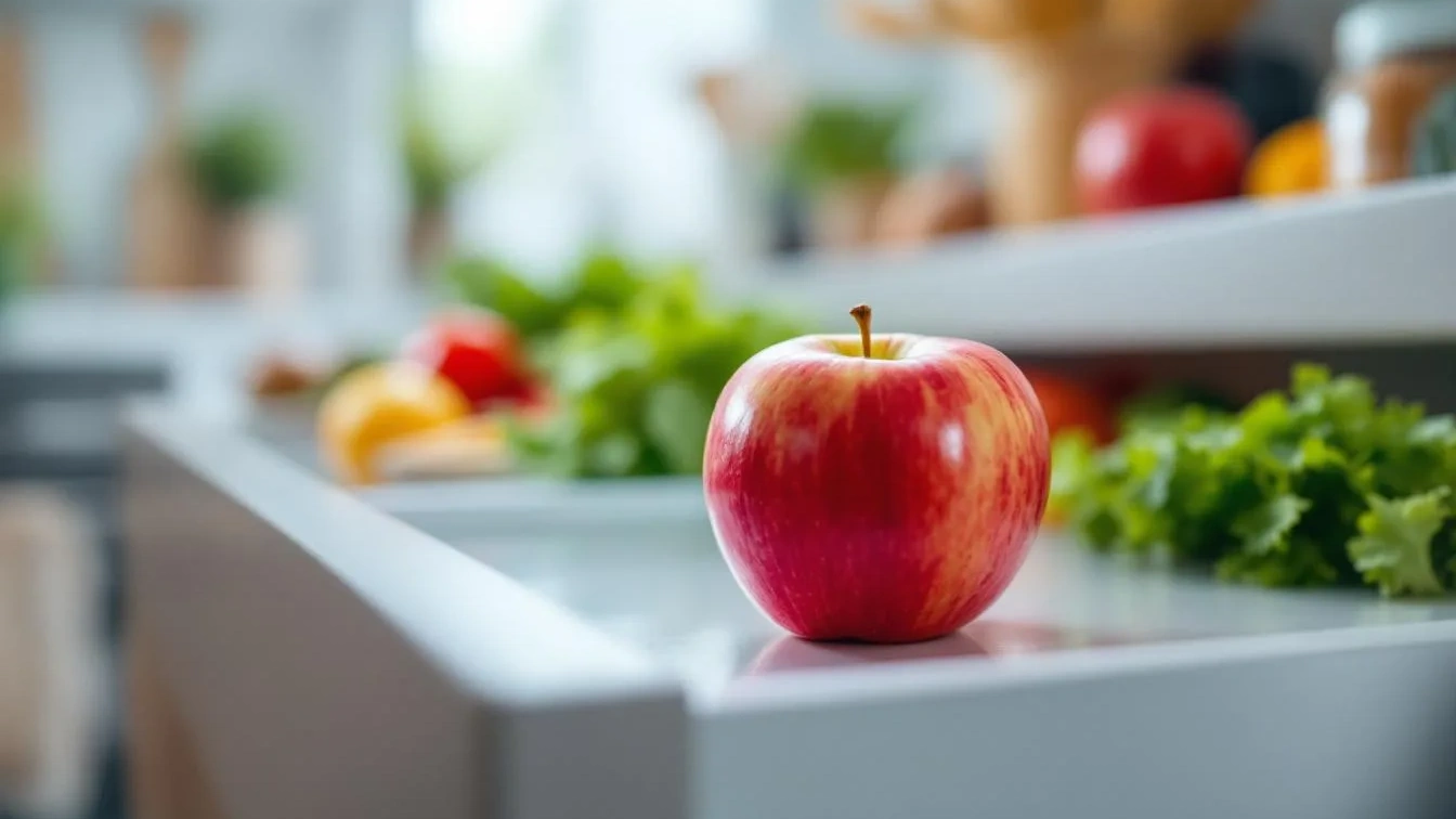 Ich legte einen Apfel in das Gemüsefach – das passierte mit der Haltbarkeit meiner Lebensmittel
