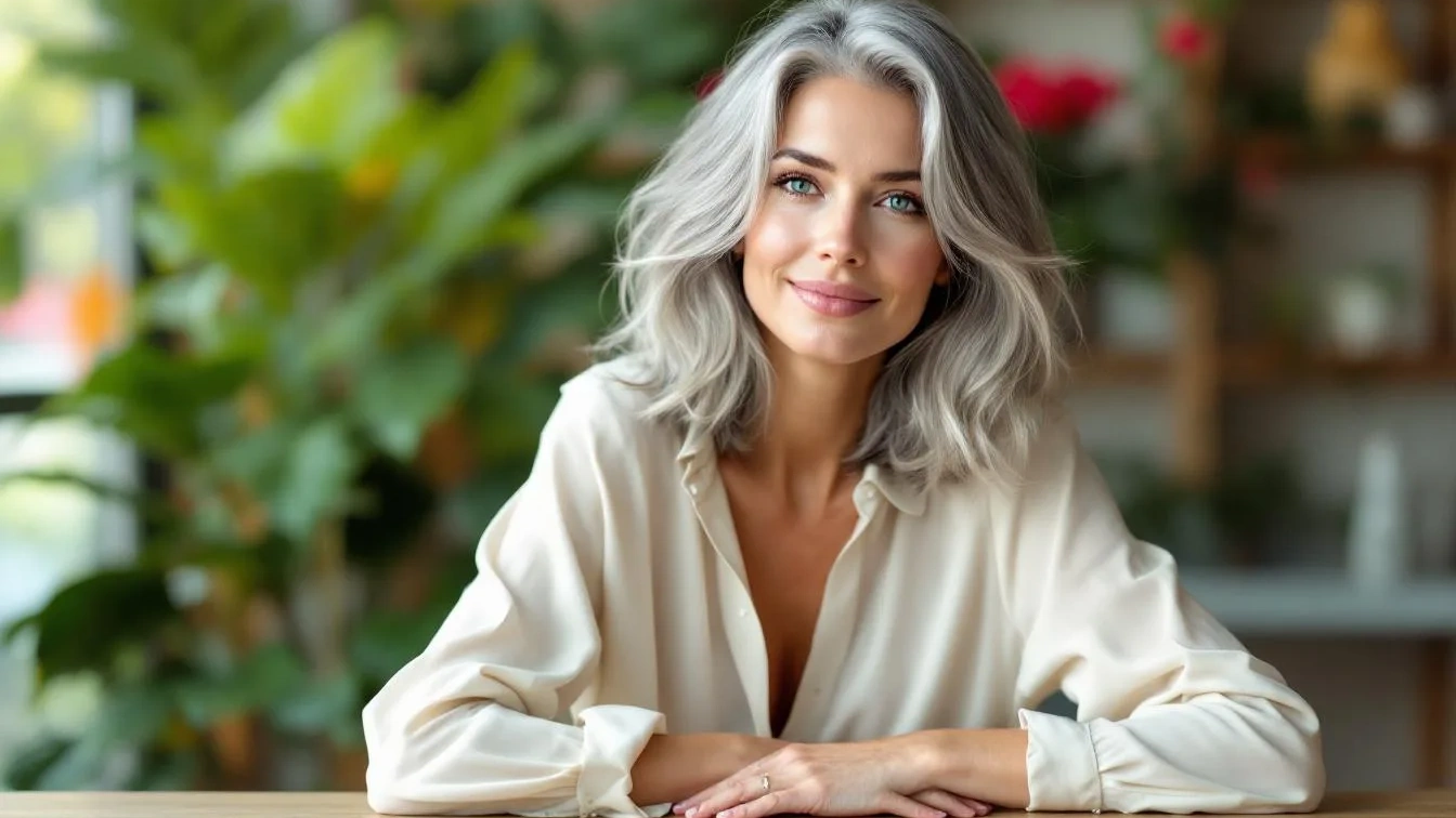 Ich probierte 30 Tage lang eine neue Pflegeroutine – mein Fazit zu grauen Haaren