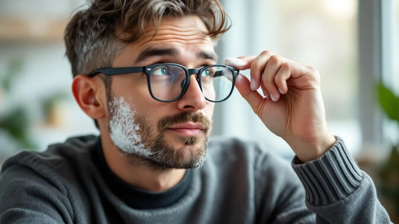 Kein Beschlagen mehr: Warum Rasierschaum das beste Mittel für Brillenträger ist