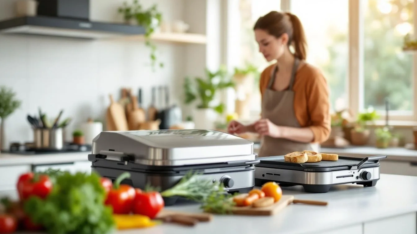 Küchen-Duell: Kontaktgrill oder Tischgrill – was passt wirklich in kleine Haushalte?