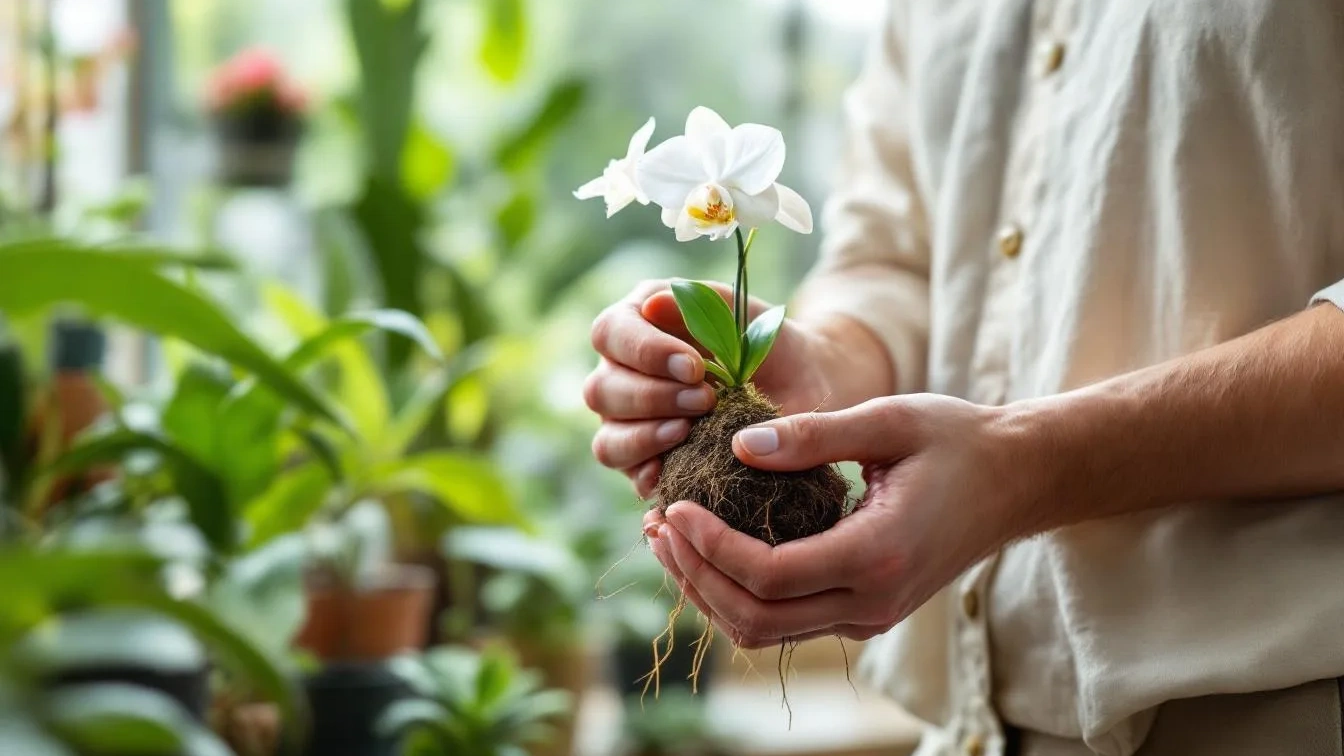 Orchideen-Rettung im März: Dieser kleine Griff an die Wurzel ersetzt jeden Dünger