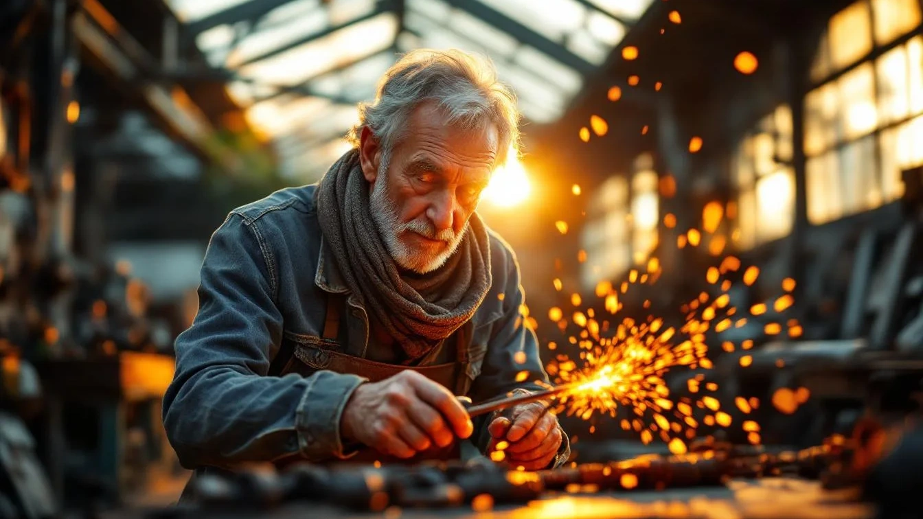 Upcycling-Kunst: Wie ein bayerischer Rentner aus Schrottteilen inspirierende Werke schafft