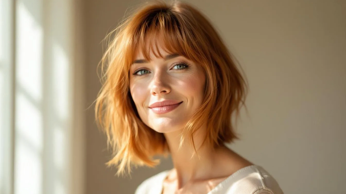 Volumen-Wunder ab 50: Warum dieser ausgefranste Bob feinem Haar sofort mehr Struktur schenkt