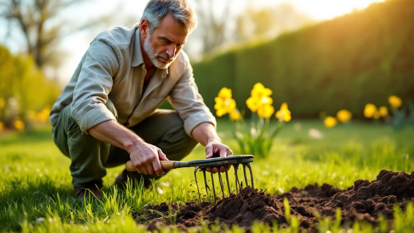 Vorsicht beim Rasen: Warum Vertikutieren vor dem 1. April den Boden nachhaltig schädigt